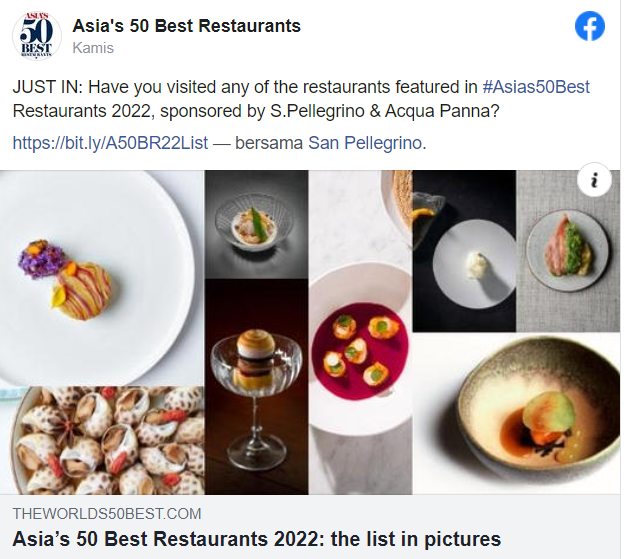 Keren, 9 Restoran Thailand Masuk Daftar 50 Resto Terbaik di Asia